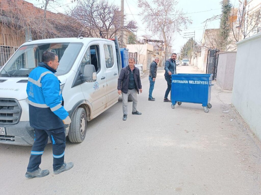Adıyaman’da Çöp Toplama Sistemi Değişti