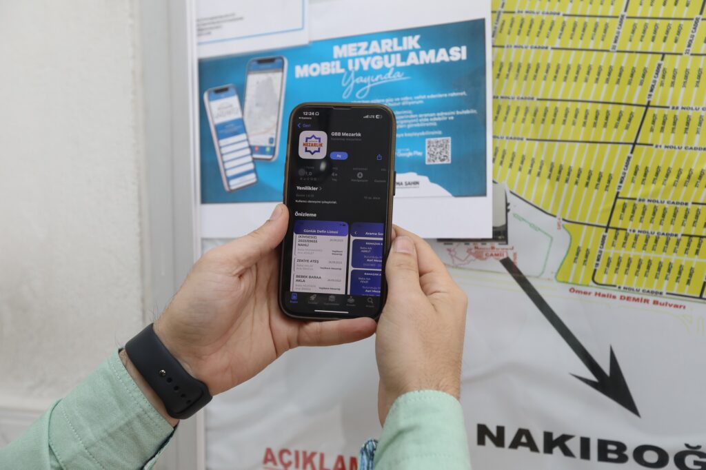 Gaziantep’te Mezar Yeri Bilgisi Artık Cepte!