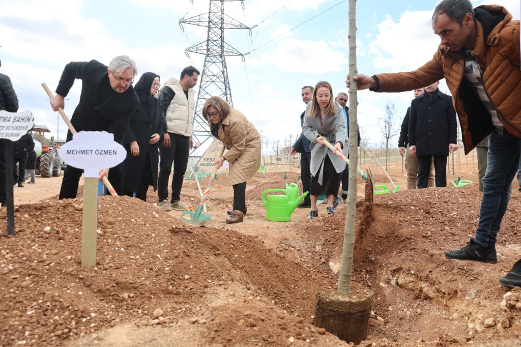 Yeşil Antep için 17 bin fidan dikildi