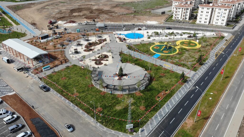 Gaziantep’te bir ilk: Su tasarrufuna duyarlı park hizmete girdi