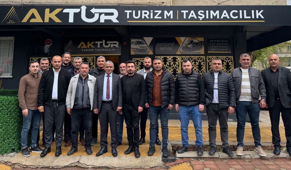 GESOB Başkanı Özcan’dan Aktur’a ziyaret