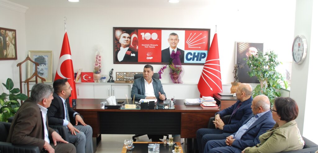 Gaziantep Baro Başkanı Duran, CHP İl Başkanı Reisoğlu’nu ziyaret etti