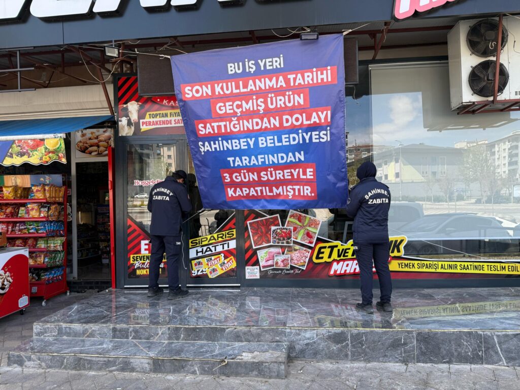 Şahinbey’de iki iş yeri mühürlendi!