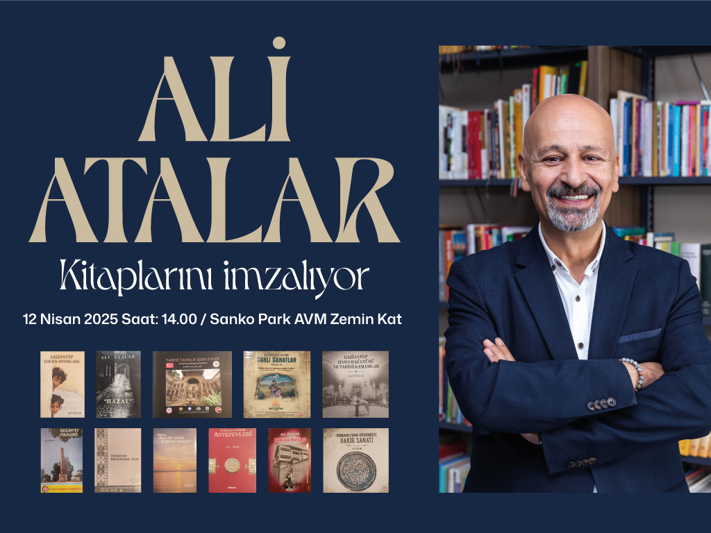 Ali Atalar Okurlarıyla Sanko Park’ta Buluşuyor