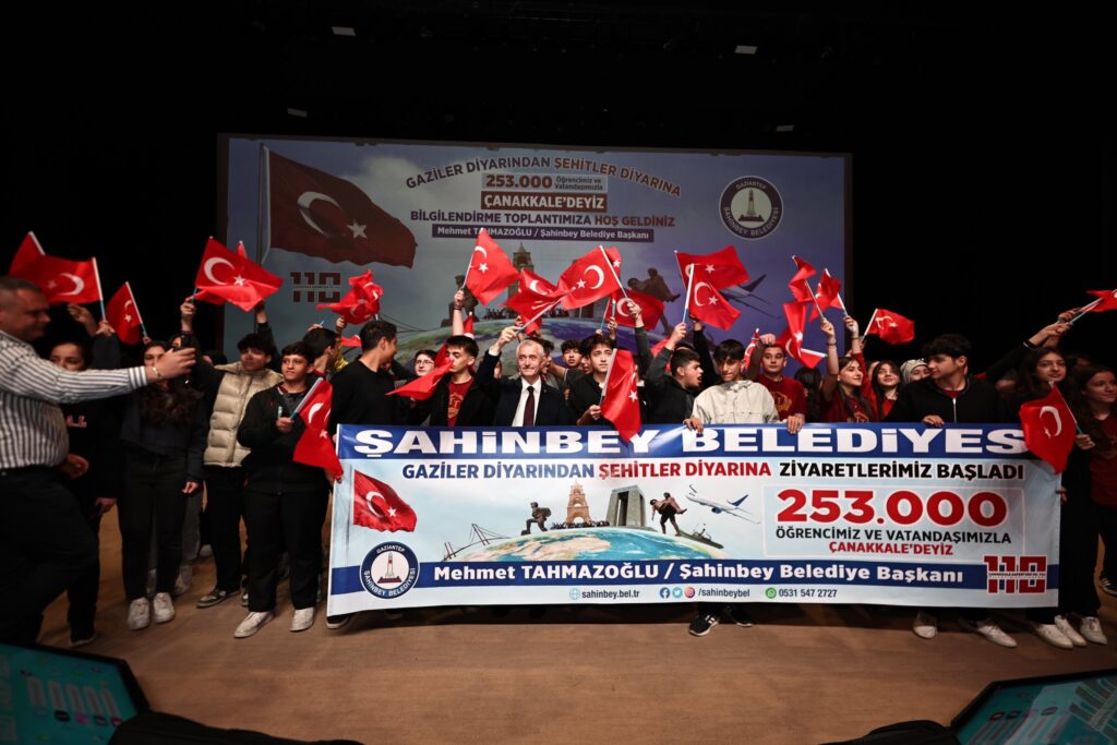 Şahinbey Belediyesi 34 bin 700 öğrenciyi daha Çanakkale’ye götürecek