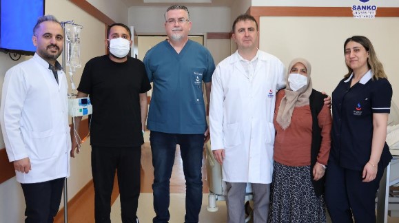 SANKO Üniversitesi Hastanesi’nde Anneden Oğluna İkinci Hayat!