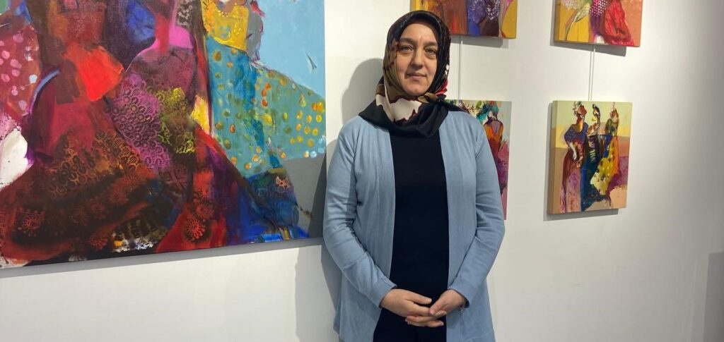 Ressam Nurgül Ferahoğlu Eserlerini Gaziantep’te Sergileyecek