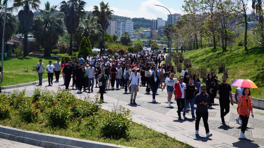 Şehitkamilli Gençlerden Samsun Çıkarması