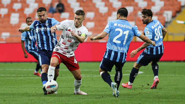 Gaziantep FK ile Adana Demirspor berabere kaldı