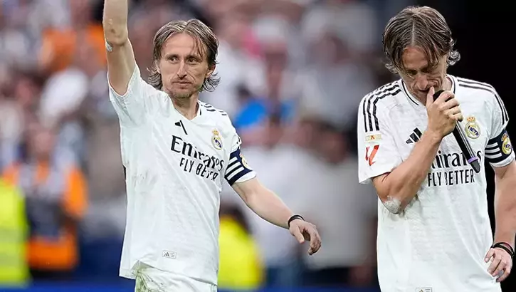 Real Madrid’de bir devir sona erdi! Luka Modric gözyaşlarıyla veda etti