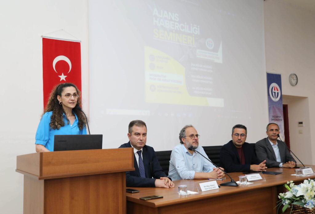 GAÜN’de “Ajans Haberciliği” Etkinliği Düzenlendi