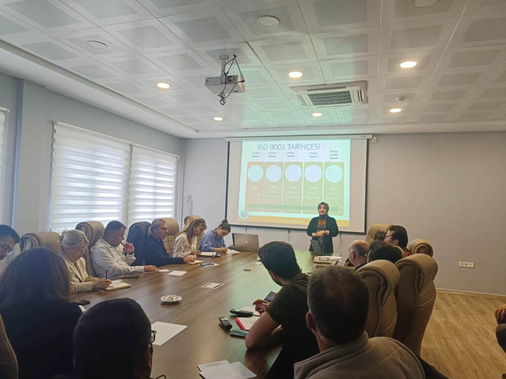 Gaziantep Üniversitesinde Kalite Yönetim Sistemleri Eğitimi Verildi