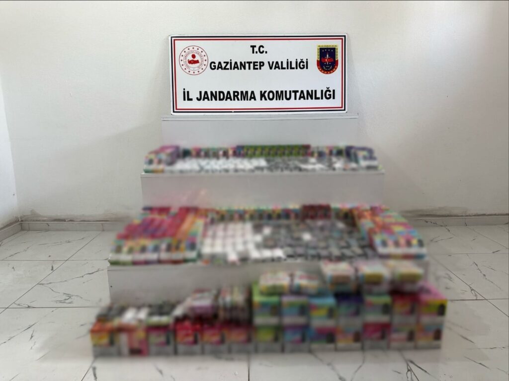 Gaziantep 5.4 Milyon TL’lik Malzeme Ele Geçirildi