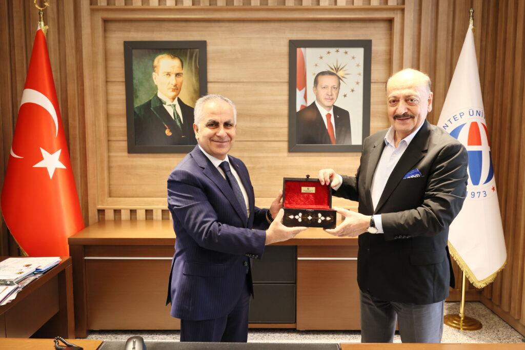 Vedat Bilgin’den GAÜN Rektörü Doğan’a Ziyaret!