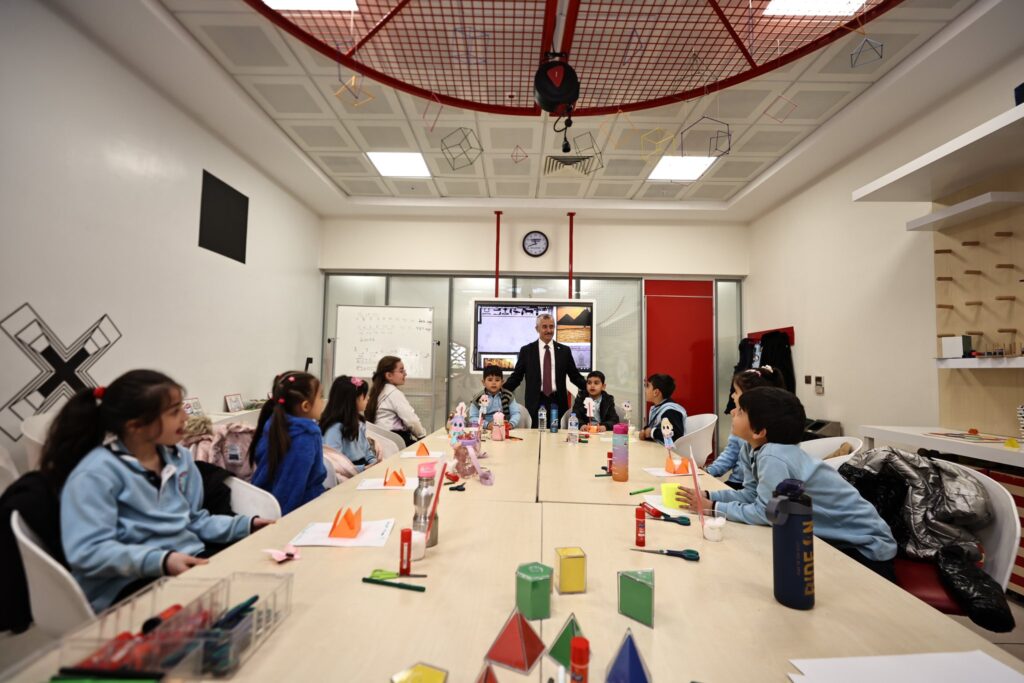 Tahmazoğlu, Şahinbey’in küçük dâhileriyle buluştu
