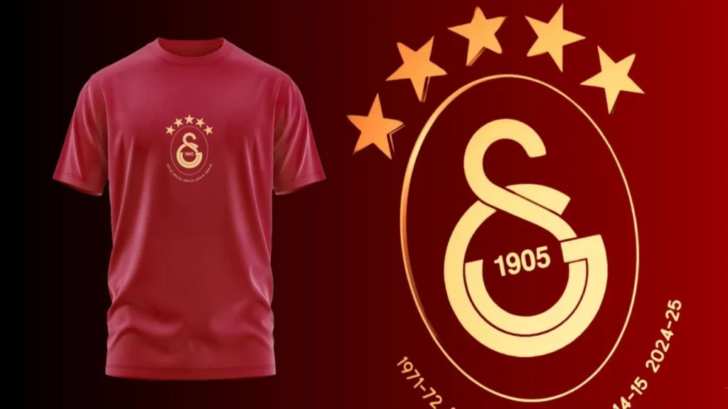 Galatasaray 5 Yıldızlı Logosu Resmileşti! Yeni GS Forması Satışa Çıktı mı?