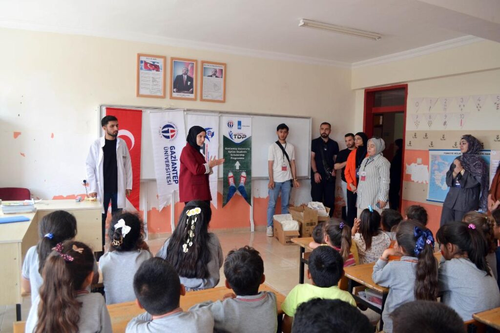 GAÜN Oğuzeli Arslanlı İlkokulu’na Eğitim Ve Sosyal Sorumluluk Ziyareti