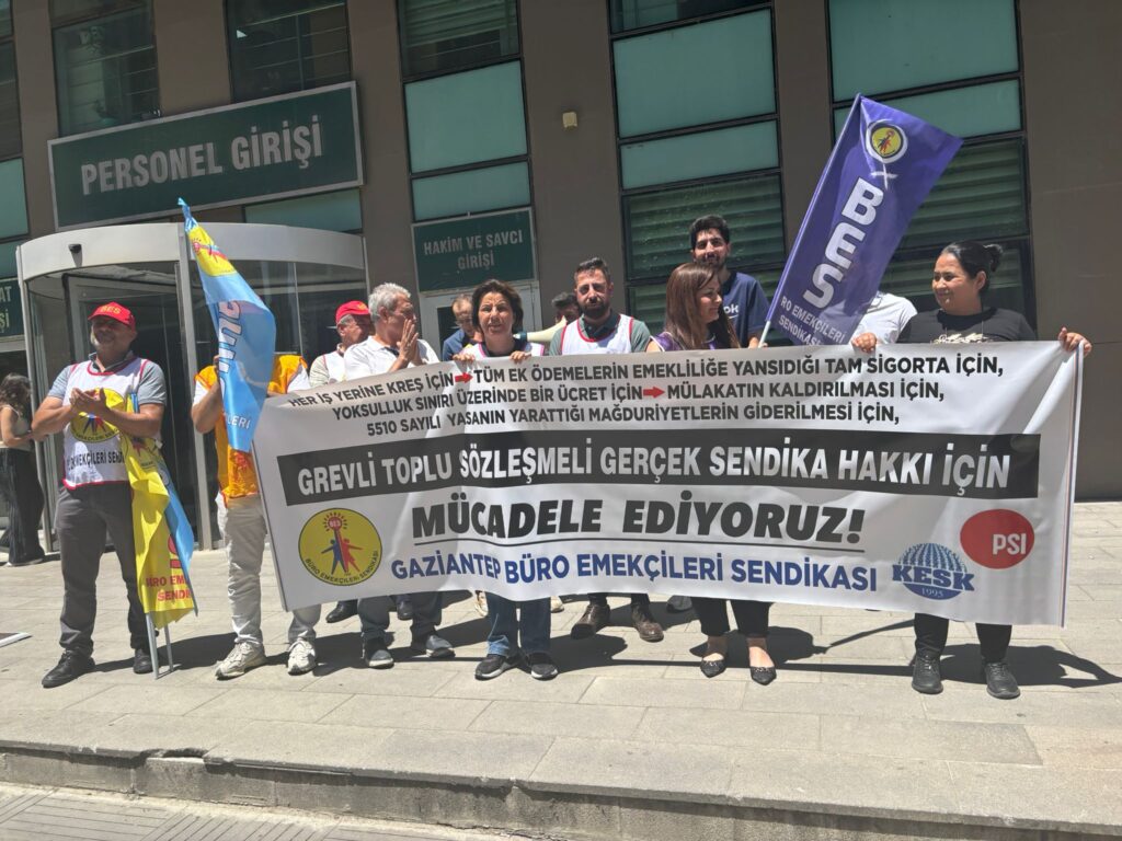 BES Gaziantep Şubesi’nden Toplu Sözleşme ve Kreş Talebi