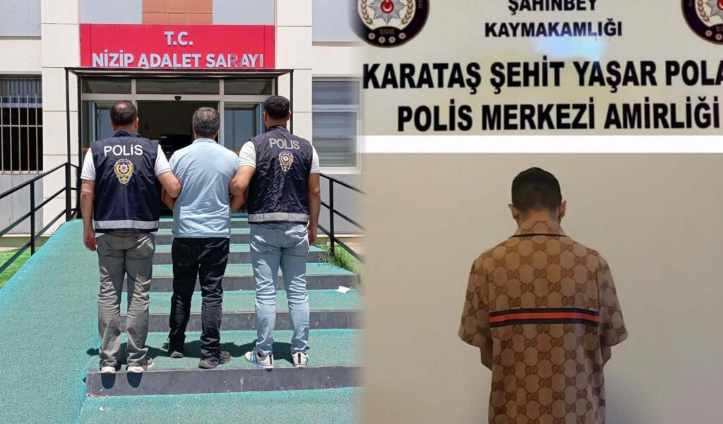 Gaziantep’te Hapis Cezası Bulunan Şüpheliler Yakalandı