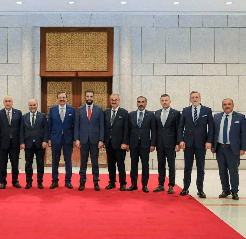 Konukoğlu ve Yıldırım, Suriye ekonomik iş birliği görüşmelerine katıldı