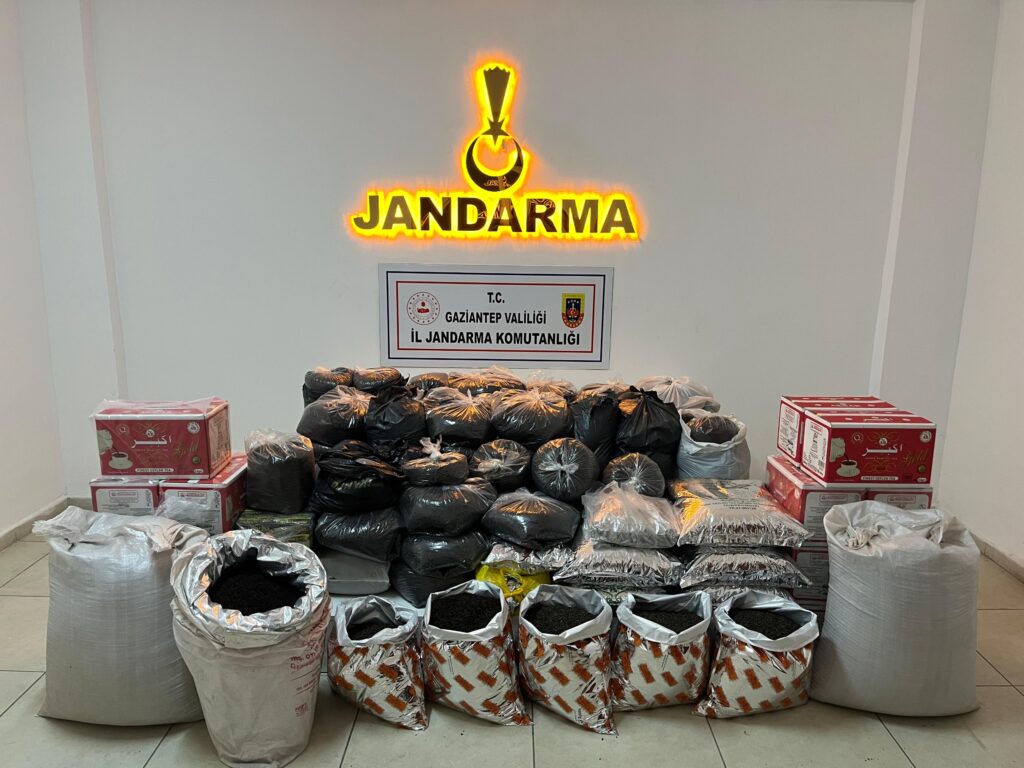 Gaziantep jandarmasından kaçakçılığa darbe
