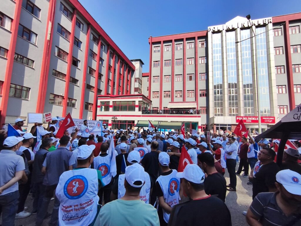 Gaziantep’te Kamu İşçileri İş Bıraktı!