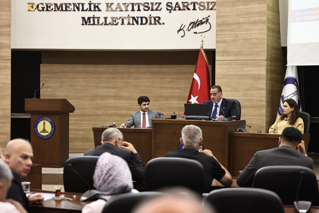 Şahinbey Temmuz ayı meclis toplantısı yapıldı