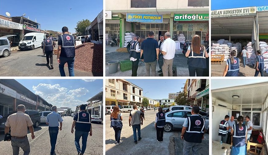 Gaziantep’te fıstık sektörüne sıkı denetim: 87 firmaya inceleme