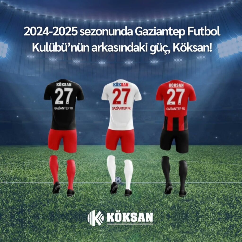 Köksan Holding, Gaziantep FK’ya yeniden sponsor oldu