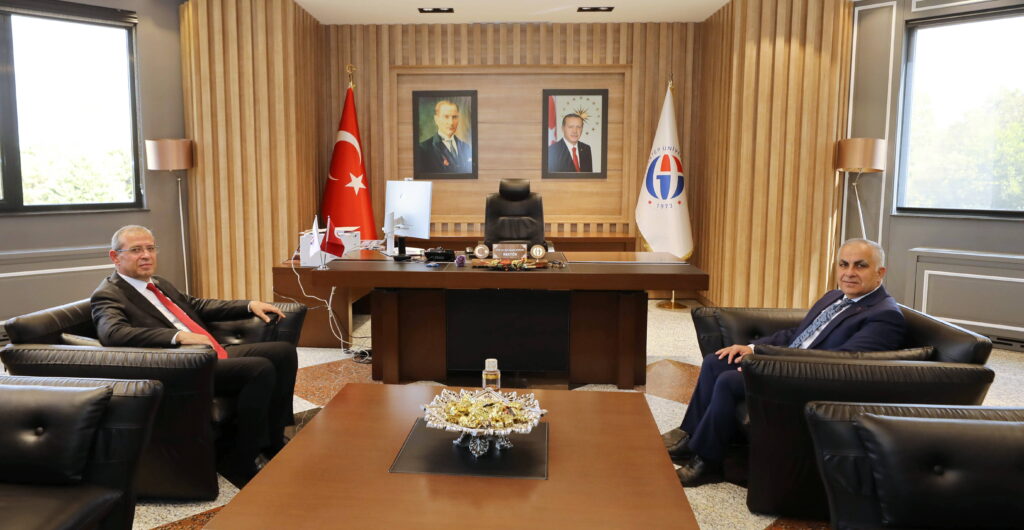Bakan Yardımcısı Tancan’dan GAÜN Rektörüne Ziyaret