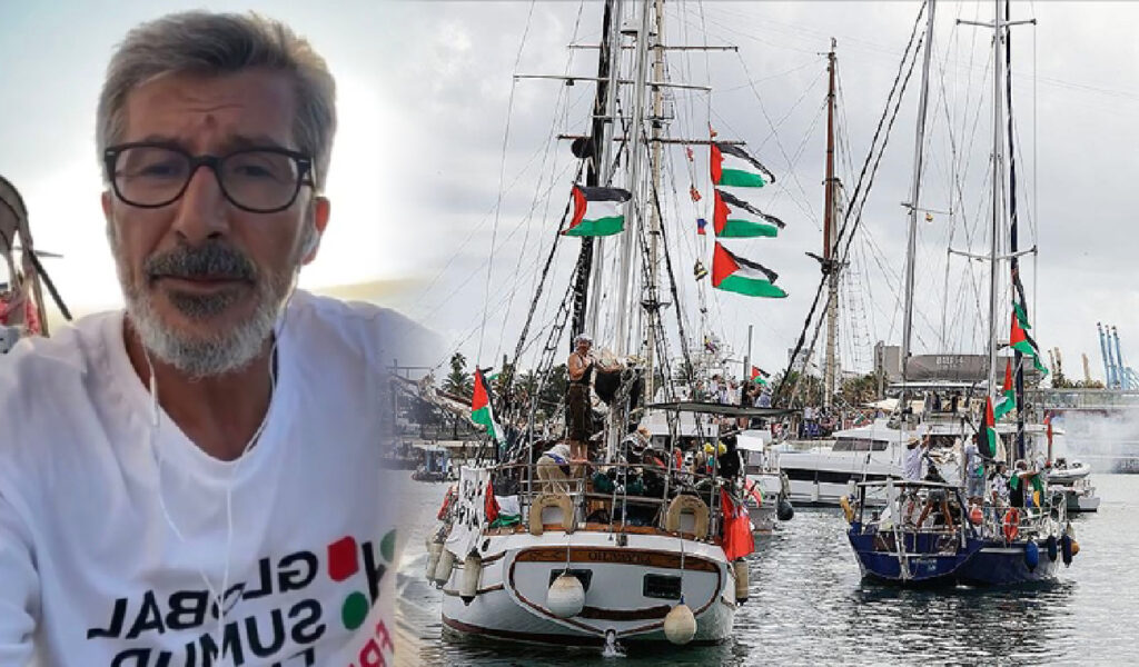 Yaşar Yavuz Global Sumud Filosu’ndan son durumu aktardı