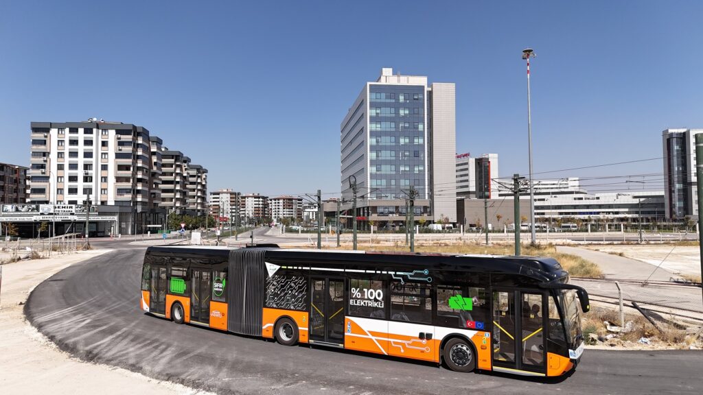Gaziantep’te Elektrikli Otobüs Dönemi Başlıyor