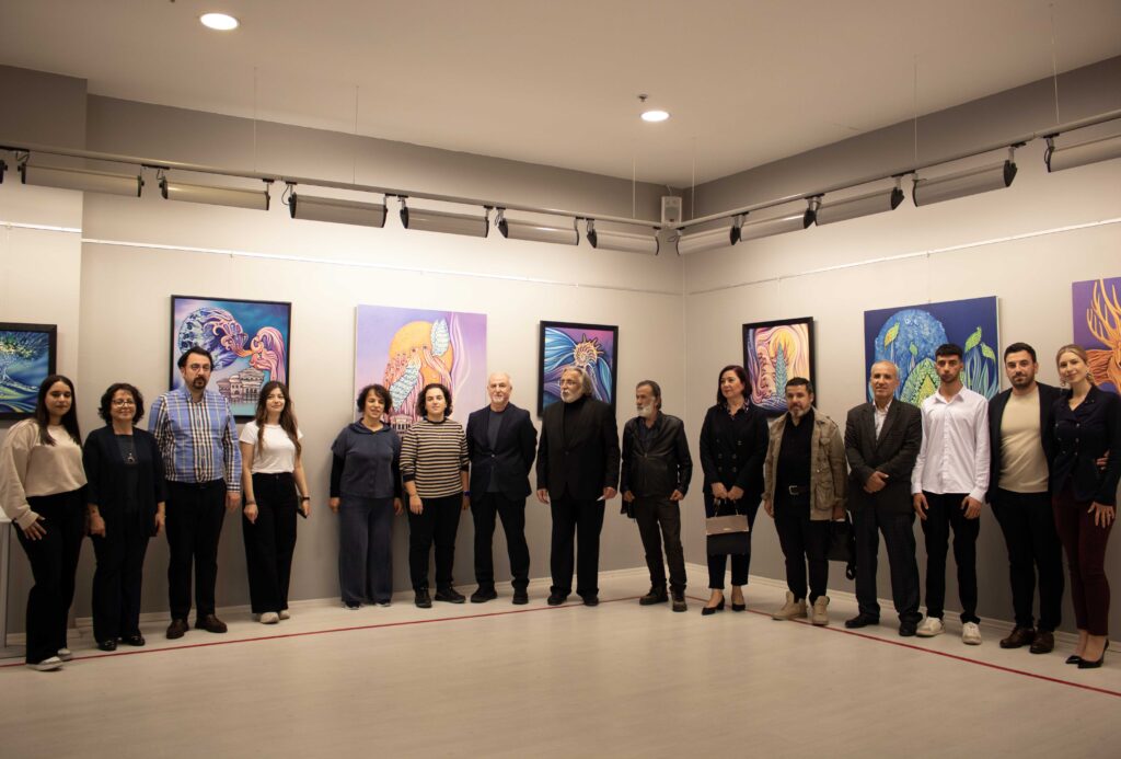 Ressam Sezgin Yüksel’in Sergisi: SANKO Sanat Galerisi’nde Sanatseverlerle Buluştu