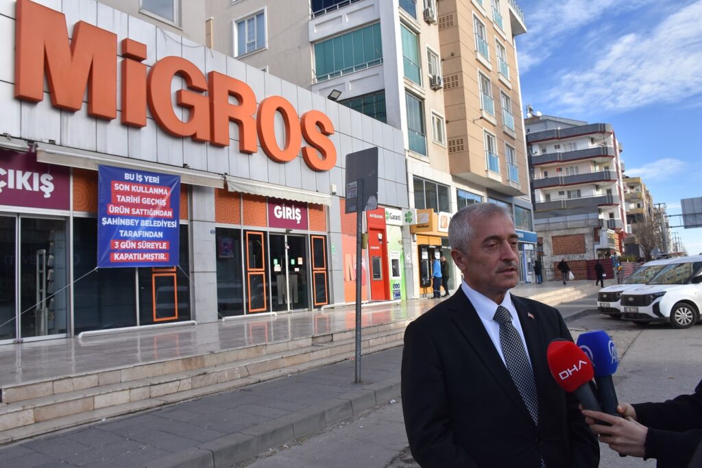 Şahinbey’de bozuk ürüne geçit yok: Migros ve iki markete 3 gün kapatma cezası