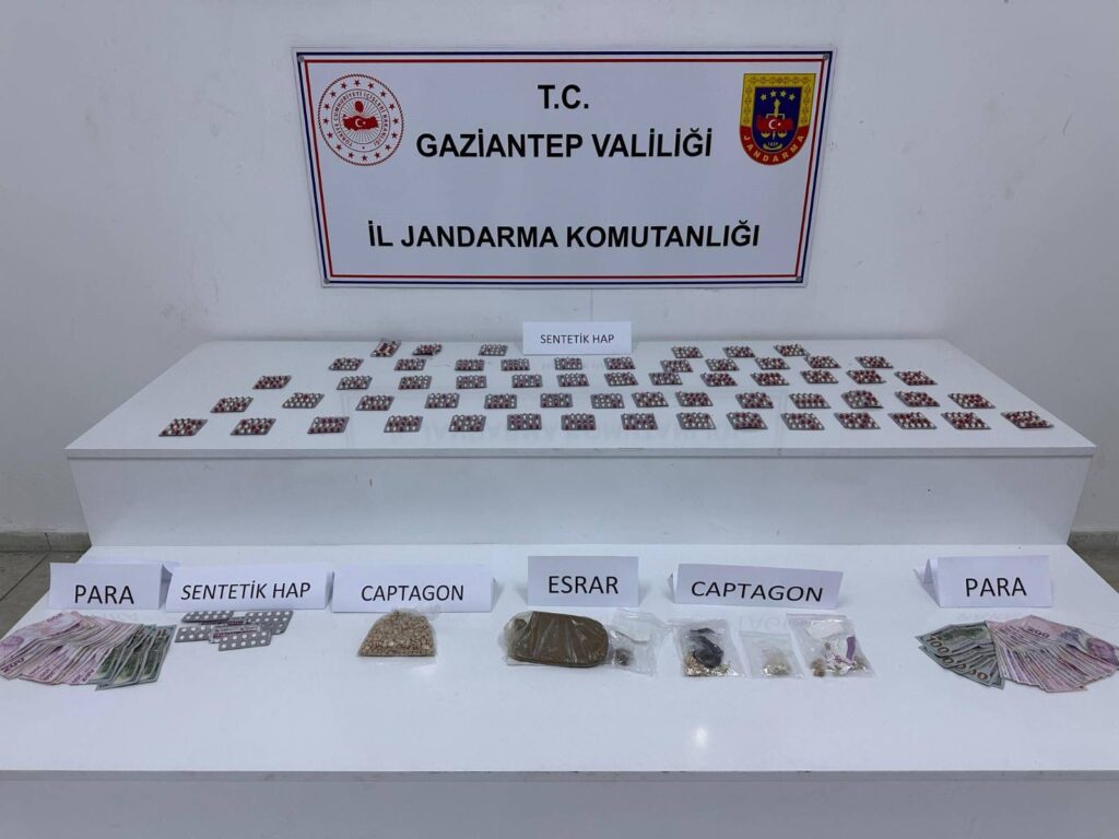 Gaziantep’te uyuşturucu operasyonu: 11 şüpheli tutuklandı