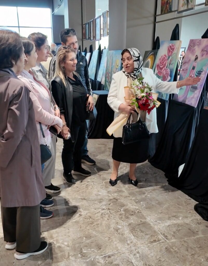 Şehitkamilli hanımların eserleri görücüye çıktı