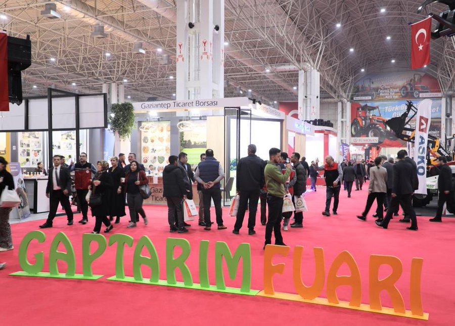 16. GAPTARIM Fuarı Sektörü Gaziantep’te Buluşturdu