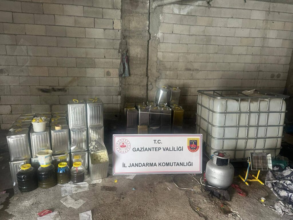 Gaziantep’te Sahte Zeytinyağı Operasyonu: 1.500 Litre Ele Geçirildi