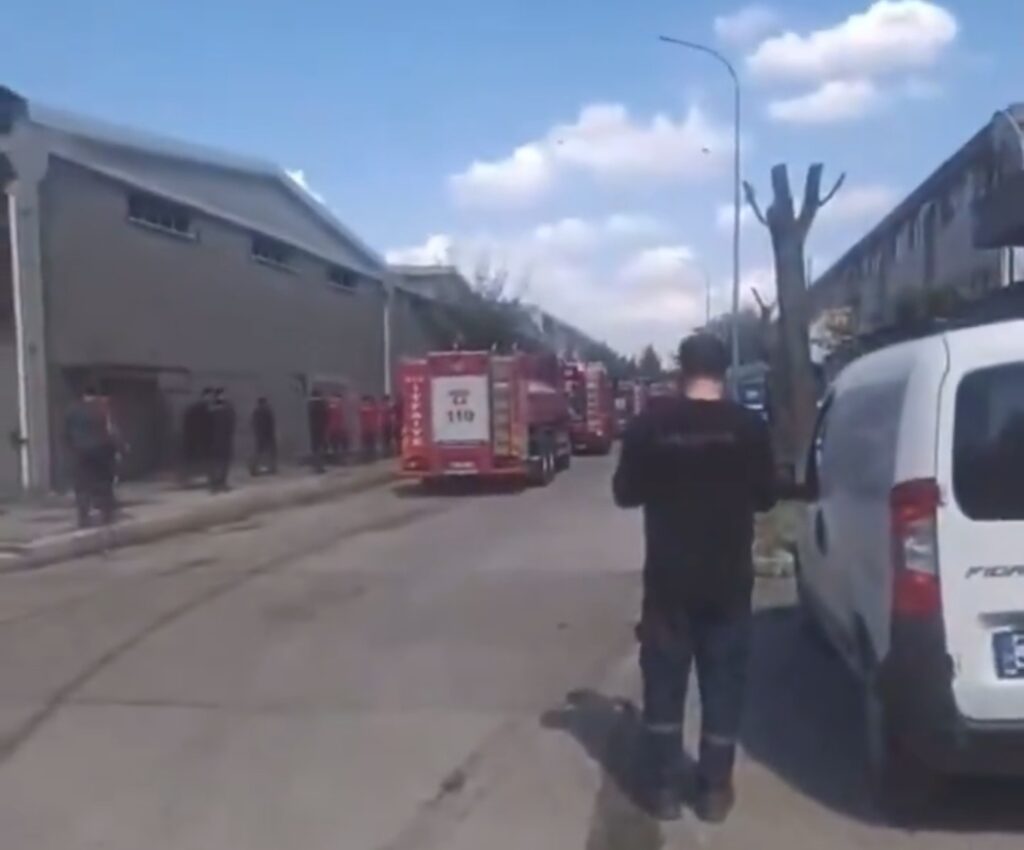 Gaziantep OSB’deki fabrikada buhar kazanı patladı!