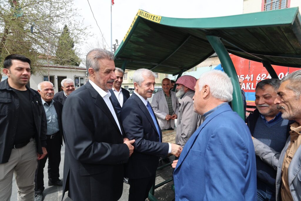 Tahmazoğlu ve Çelikaslan Güzelvadi’de Vatandaşları Dinledi