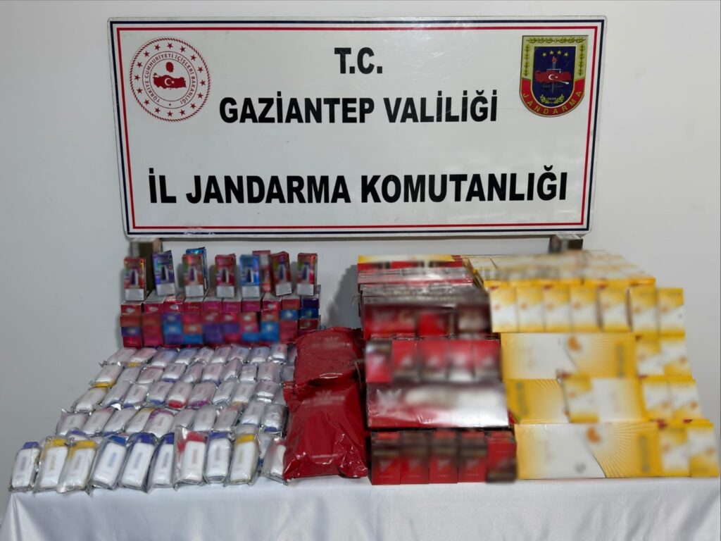 Gaziantep’te Kaçakçılık Operasyonu: Milyonluk Kaçak Malzeme Ele Geçirildi