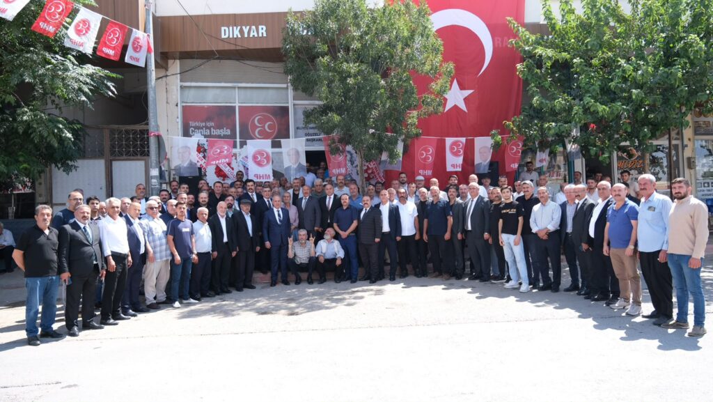 MHP Gaziantep teşkilatı Oğuzeli ve Karkamış’ta: “Terörsüz Türkiye” vurgusu